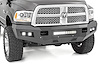 10785 LED Front Bumper; Front; 2 in. LED Cubes; 20 in. LED Light Bar; Durable All Steel Construction; 15000 Lumens Of Lighting P - image 1