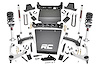 11640 Suspension Lift Kit w/Shocks; 7 in. Lift; Stamped Steel LCA; Forged UCA; Bracket; M1 Strut; w/M1 Rear Shocks; - image 1