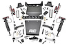11650 Suspension Lift Kit w/Vertex Shocks; 7 in. Lift; Stamped Steel LCA; Forged UCA; Bracket; Vertex Coilovers; w/Vertex Shocks - image 1