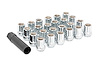 121524CHOE Wheel Installation Kit; Lug Nut Set; M12x1.5; Set Of 24; Chrome; Open End; - image 1