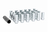 141532CH Wheel Installation Kit; Lug Nut Set; M14x1.5; Set Of 32; Chrome;