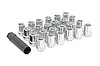 141532CHOE Wheel Installation Kit; M14x1.5; Crome; Lug Nut Set; Incl. Socket Key; Set Of 32; Open End; - image 1