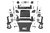 26631 Suspension Lift Kit w/Shocks; 6 in. Lift; Incl. Lifted Knucles; Front/Rear Crossmembers; Upper Strut Spacers; Mono-Leaf Sp - image 1