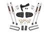 43440 Suspension Lift Kit w/Shocks; 3 in. Lift; M1 Monotube Shocks; - image 1