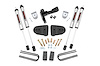 43470 Suspension Lift Kit w/V2 Shocks; 3 in. Lift; V2 Shocks; - image 1