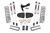 43670 Suspension Lift Kit w/V2 Shocks; 3 in. Lift; V2 Shocks; Front Diesel Coils; - image 1
