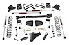 43741 Suspension Lift Kit w/Shocks; 6 in. Lift; M1 Monotube Shocks; Incl. Front Driveshaft; No Overload; 3.5 in. Axle Diameter; - image 1