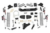 43950 Suspension Lift Kit w/Shocks; 6 in. Lift; Vertex; No Overload; 4 in. Axle Diameter; - image 1