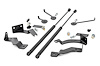 51060 Hydraulic Hood Assist; Incl. Gas Charged Cylinders; Upper Hood Mount; Lower Mounting Brackets; Hardware; - image 1
