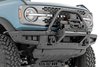 51068 High Winch Mount, All Models, 20 in. Black Single Row LED, DRL, Fits Select Ford Bronco - image 2