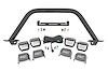 51115 Safari Bar, 3" OSRAM (Quad), Wide, OE Modular Steel, Fits Select Ford Bronco - image 1