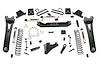 51270 6in Ford Susp Lift Kit w/Radius Arms and V2 Shocks (17-19 F-250/350 4WD, Diesel) - image 1