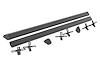 52002 Drop Steps; SR2 Aluminum; Rail; Black; - image 1