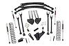 58340 6 in. Lift Kit, Gas, 4 Link, M1, Ford Super Duty 4WD (05-07) - image 1