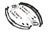61570 2.5in Jeep Suspension Lift Kit w/V2 Shocks (87-95 Wrangler YJ) - image 1