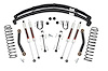 63340 4.5 in. Lift Kit, M1, RR springs, Jeep Cherokee XJ (84-01) - image 1