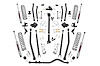 66030 6in Long Arm Suspension Lift Kit w/ N3 Shocks (18-20 Wrangler JL, 4-Door) - image 1