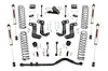 66870 3.5in Jeep Suspension Lift Kit, Control Arm Drop & V2 Shocks (18-20 Wrangler JL) - image 1