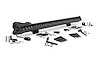 70054 LED Light Bar Hood Kit; Black Series; 30 in. Single Row Light Bar; Incl. Wiring Harness; 100% Bolt-On Installation; 3 Year - image 1