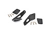 70210 20-inch Single or Dual Row LED Light Bar Hood Mounting Brackets (Jeep TJ / LJ) - image 1