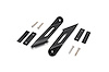 70533 20-inch Single or Dual Row LED Light Bar Hood Mounting Brackets (Jeep JK/JKU) - image 1