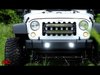 70623 2-inch Black Series CREE LED Fog Light Kit (07-18 Wrangler JK) - image 2