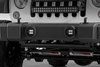 70630 2-inch Black Series CREE LED Fog Light Kit (10-18 Wrangler JK) - image 2
