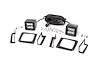 70689 2-inch Black Series CREE LED Fog Light Kit (GMC Sierra 1500) - image 1