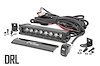 70718BLDRLA LED Light Bar; 8 in.; Black Series w/Amber DRL; - image 1