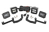 70841 Chevy 2-inch LED Lower Windshield Ditch Kit Black Series Spot Beam - image 1