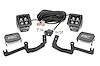 70843 Chevy 2-inch LED Lower Windshield Ditch Kit Black Series w/ White DRL - image 1