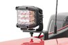 70843 Chevy 2-inch LED Lower Windshield Ditch Kit Black Series w/ White DRL - image 4