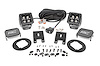 70893 Subaru Led Fog Light Kit Black Series w/ White DRL (15-19 Outback) - image 1