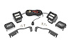 71065 LED Light Kit, Ditch Mount, 2" Black Pair, Flood, Fits Select Nissan Frontier - image 1