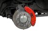 71110 Brake Caliper Covers; Front And Rear; Red; - image 4