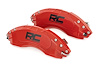 71146A Caliper Cover, Red, Toyota Tacoma 2WD/4WD (2005-2023) - image 1