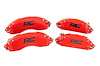 71151 Brake Caliper Covers; Red; - image 1