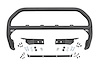 75001 Nudge Bar, Toyota Tundra 2WD/4WD (2007-2021) - image 1