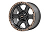 79181214 79-Series One-Piece Wheel [Size: 18" x 9"] Semi Gloss Black w/Bronze Ring