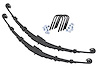 8006KIT Rear Leaf Springs| 2.5" Lift, Pair, Jeep CJ 5 4WD (1955-1975) - image 1