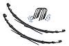 8023KIT Rear Leaf Springs, 3" Lift, Pair, Jeep Grand Wagoneer/J10 Truck/J20 Truck/Wagoneer 4WD - image 1