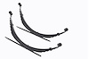 8072KIT Rear Leaf Springs, 8" Lift, Pair, Ford Super Duty 4WD (99-07) - image 1