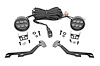 82294 LED Light Kit, Ditch Mount, Black Series Round, 3.5 in., Amber DRL, Ram 1500 (19-25) - image 1