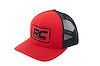 84127 Hat, Black Mesh, Patch, Black/Red - Richardson 112 - image 1