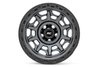 85170917 85-Series Wheel, Simulated Beadlock, Size: 17" x 9", Bolt Pattern: 6 x 135 mm [Gunmetal Gray/Black] - image 2