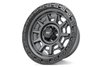 85170918 85-Series Wheel, Simulated Beadlock, Size: 17" x 9", Bolt Pattern: 5 x 5" [Gunmetal Gray/Black] - image 3