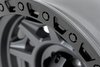 85170918 85-Series Wheel, Simulated Beadlock, Size: 17" x 9", Bolt Pattern: 5 x 5" [Gunmetal Gray/Black] - image 4