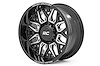 86201012 86-Series Wheel, Size: 20" x 10", Bolt Pattern: 6 x 5.50" [Finish: Gloss Black]