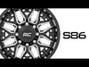 86201012 86-Series Wheel, Size: 20" x 10", Bolt Pattern: 6 x 5.50" [Finish: Gloss Black] - image 3