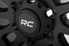 87170912B 87-Series Wheel, Simulated Beadlock, Size: 17" x 8.50", Bolt Pattern: 6 x 5.50" [Black/Machined] - image 2